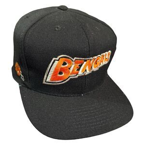 Vintage 90s Cincinnati Bengals American Needle Wool Fitted Hat 7 1/2 NOS Tags